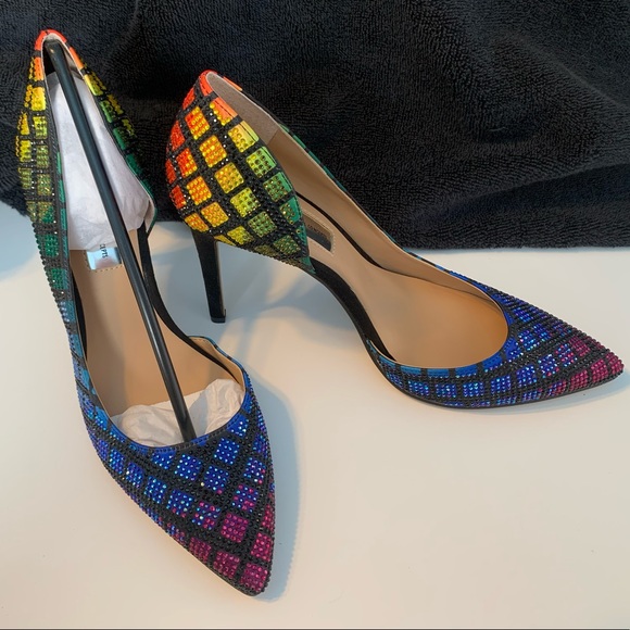 INC International Concepts Shoes - INC International Concepts rainbow heels size 6.5 NWOT